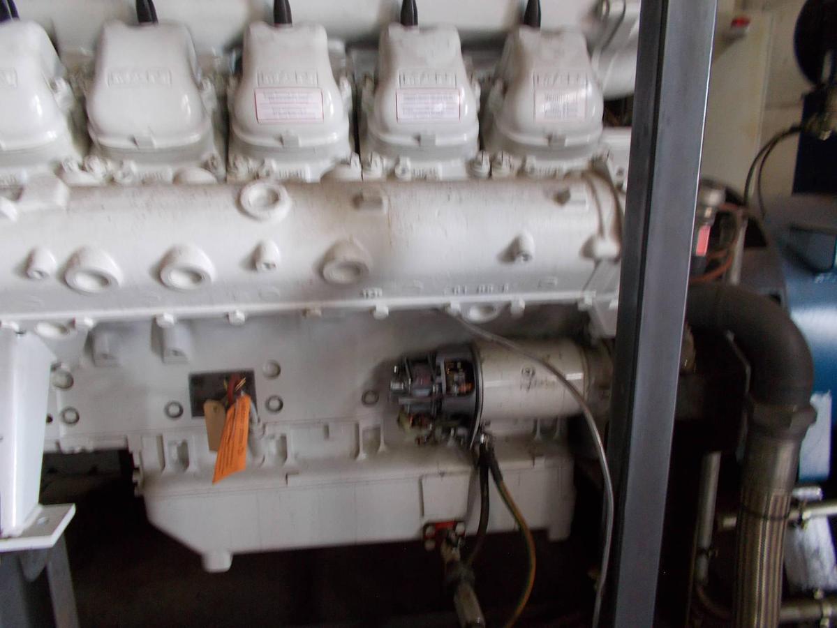 Used 2014 MAN E2842 E312 Natural Gas Generator Set – CHP Unit Marelli Generators MJB 250LB4 B – 125 kVA