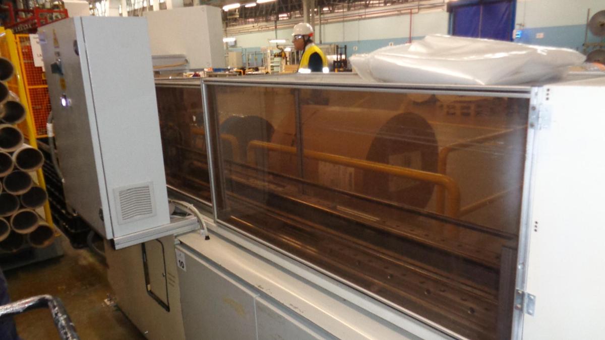 Used 1993 Brodbeck HSE 2000 Core Tube Cutting Machine
