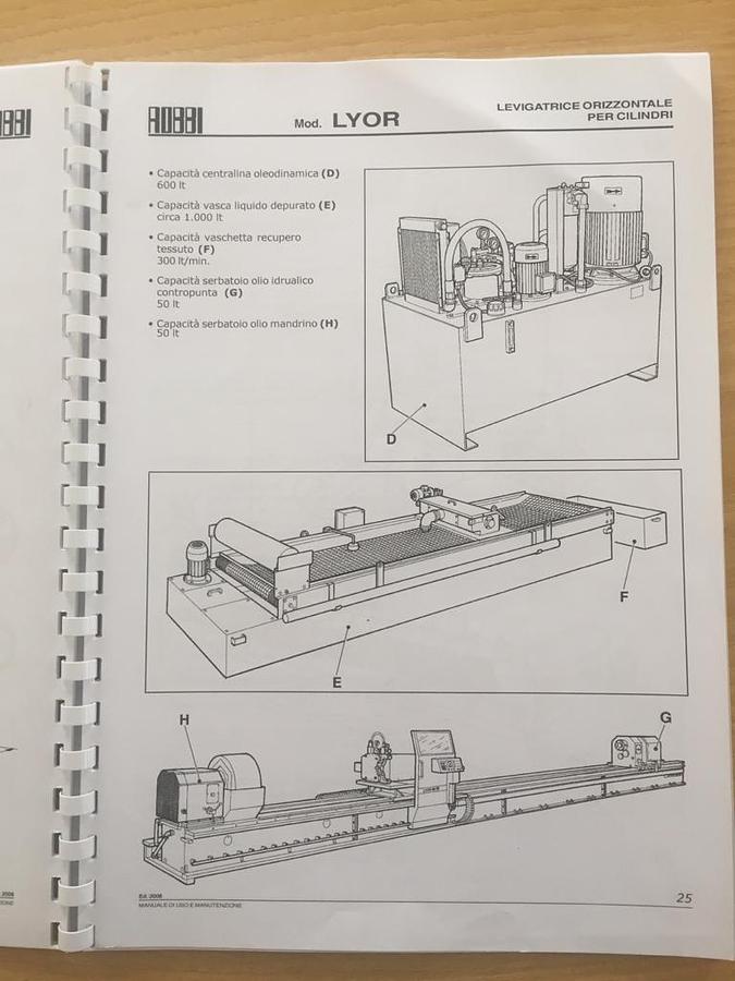 Used 2011 Lapping machine ROBBI LYOR 30-80