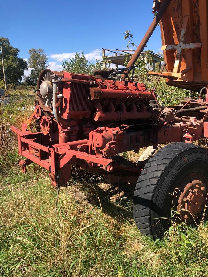 Used Magirus Deutz 310D32 6x6 Tipper Truck for Parts