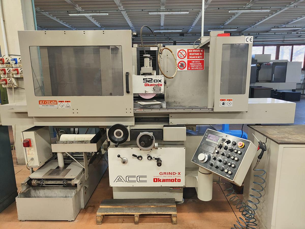 Usato 2002 TANGENTIAL RECTIFICATION OKAMOTO model ACC 52 DX