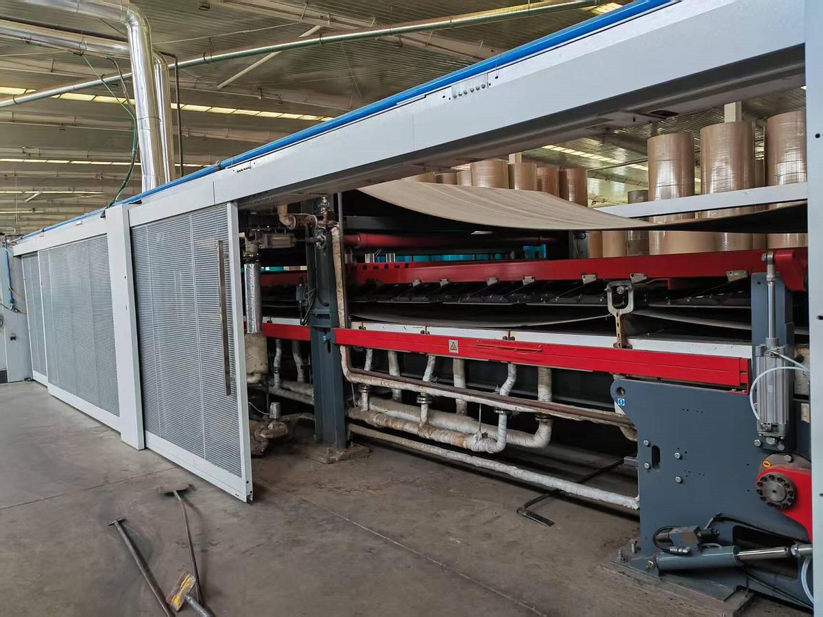 Used Fosber Complete Corrugated Board Production Line