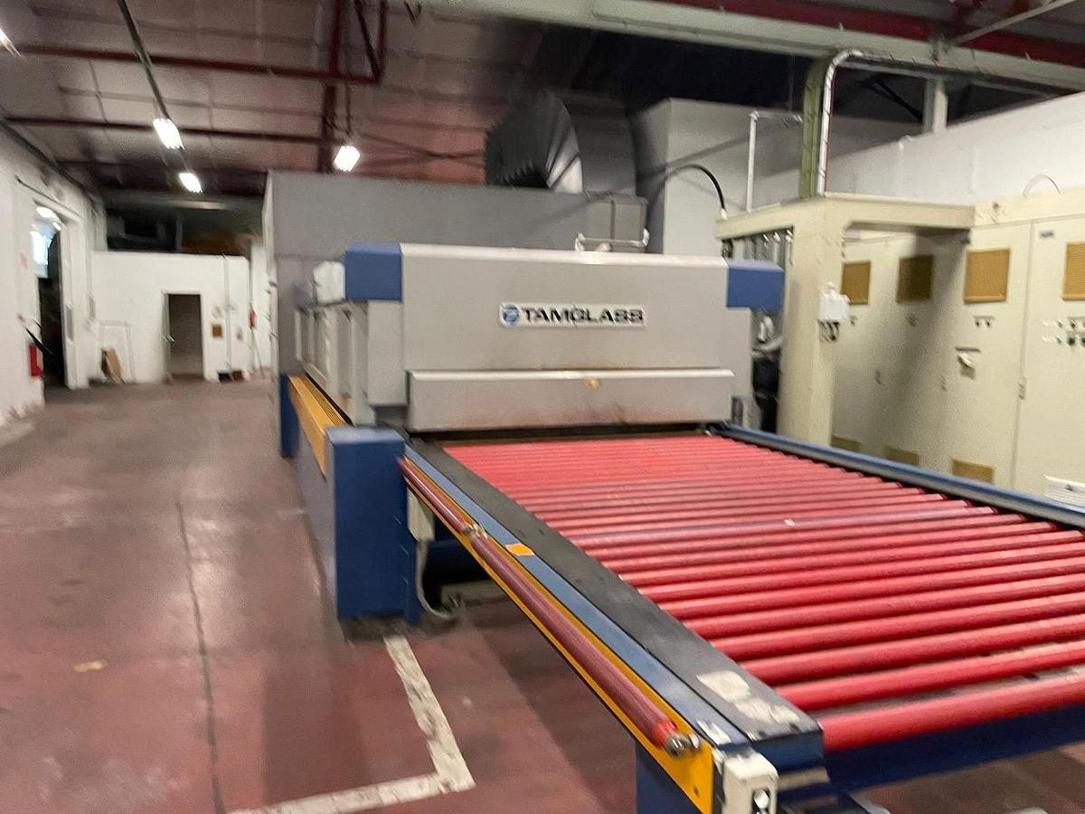 Used 2001 Tamglass HTF 1730 Glass Tempering Furnace (Glaston Upgraded 2020)