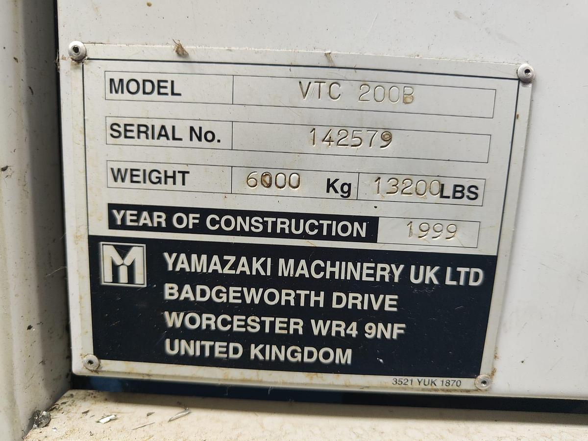 Usato 1999 CENTRO MAZAK VTC 200B