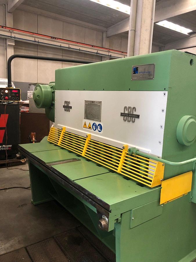 Used CBC GUILLOTINE SHEAR MOD.SN 15\12