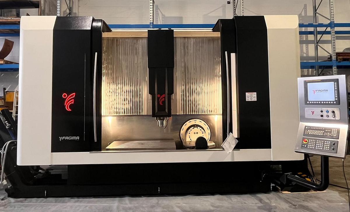 Used 2018 MOBILE COLUMN MILLING MACHINE 4+1 AXES FAGIMA model.JAZZ L