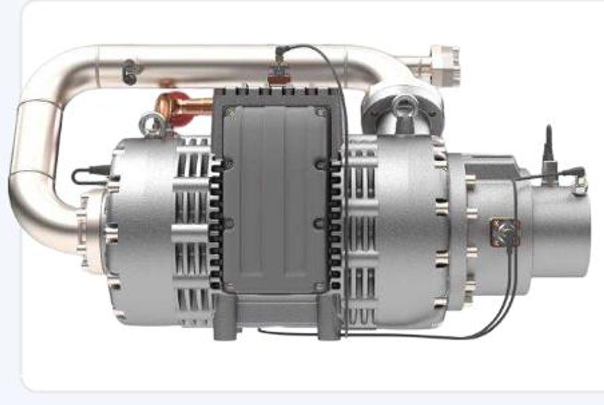 HP 2530 Oil-Free R290 Turbocompressor Industrial Chiller 2610 kW