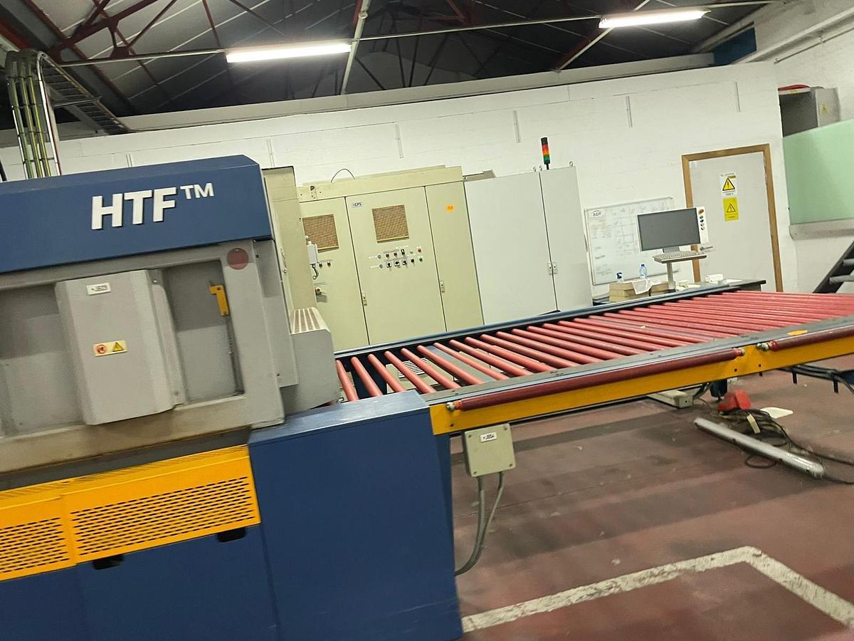 Used 2001 Tamglass HTF 1730 Glass Tempering Furnace (Glaston Upgraded 2020)
