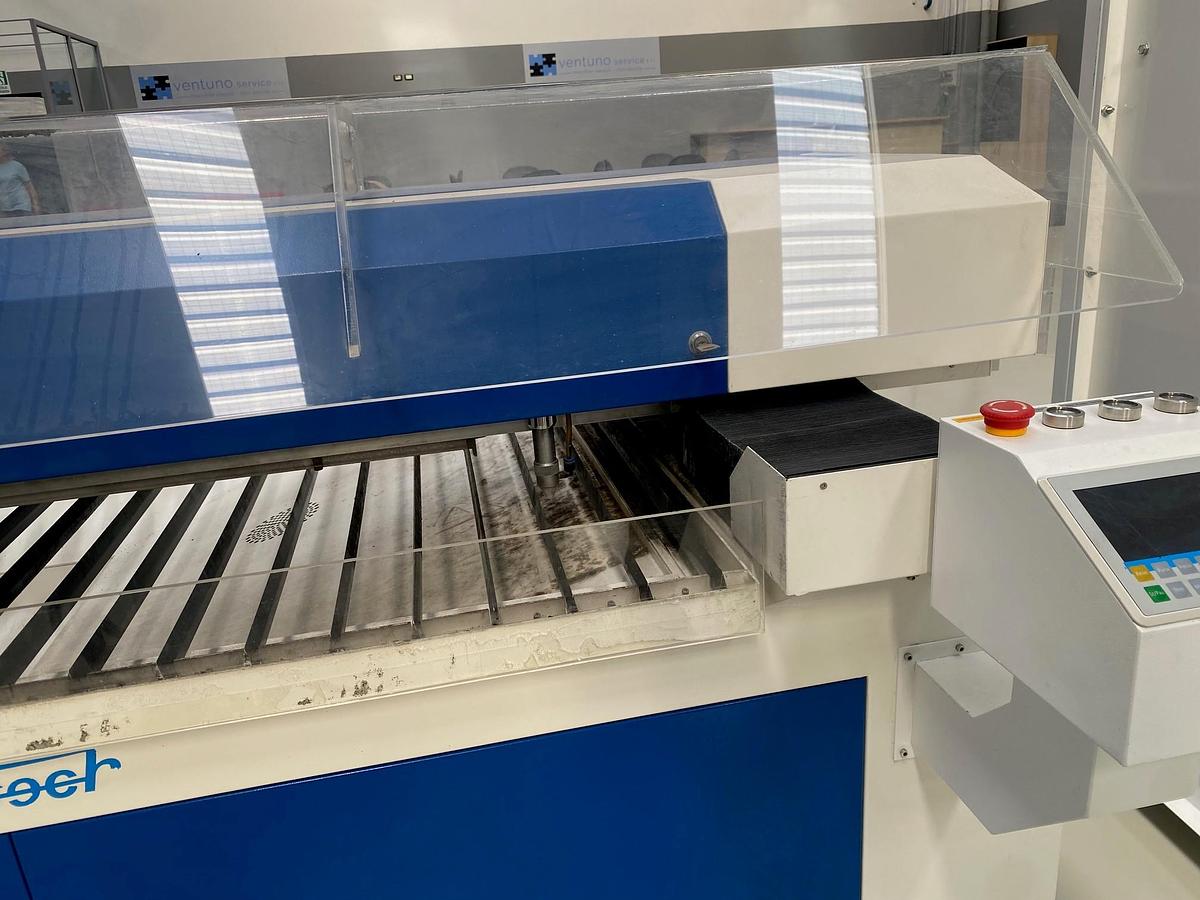 Used LASER CUTTING MACHINE BRAND OPTIC CO2 MOD.OPT 1530