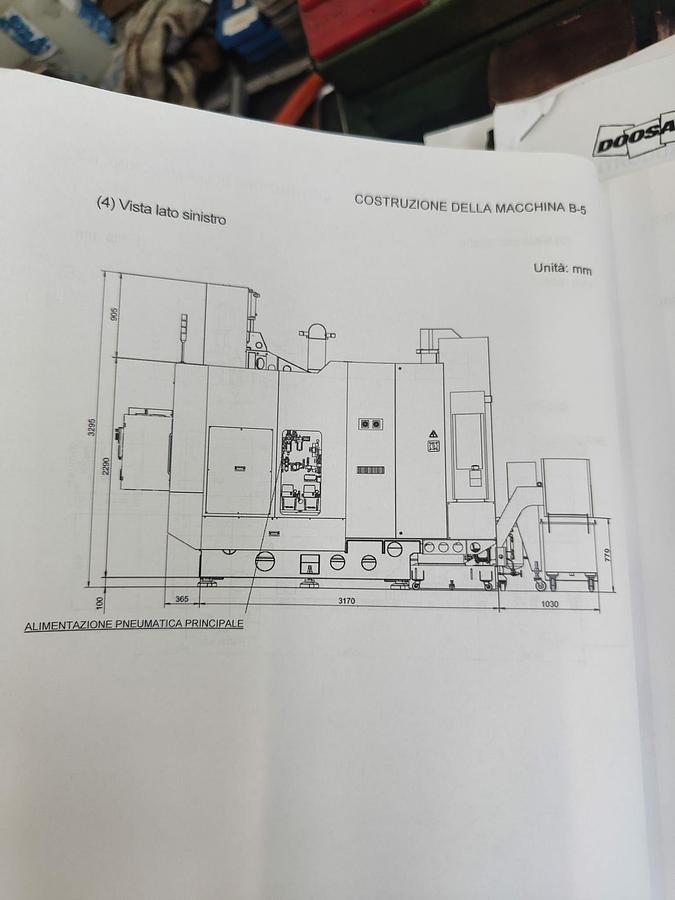 Usado CENTRO VERTICAL DOOSAN MOD. VC 630/5AX