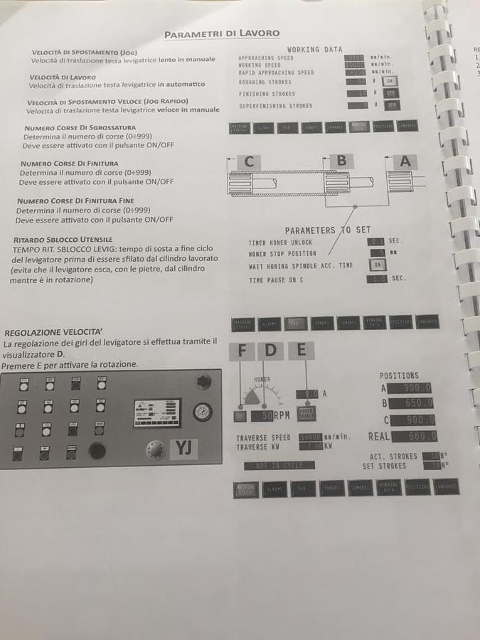 Used 2011 Lapping machine ROBBI LYOR 30-80