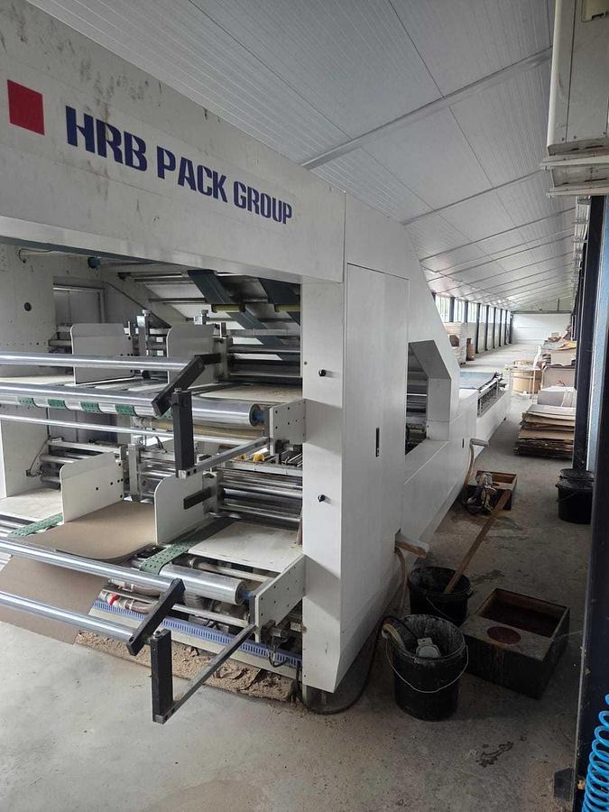 Used 2021 HRB 1450F, 5PLY Flute Laminator