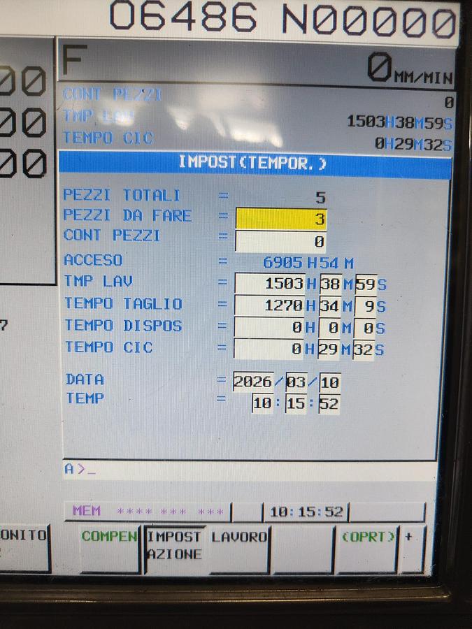 Used 2017 DOOSAN PUMA lathe mod.5100 LMB