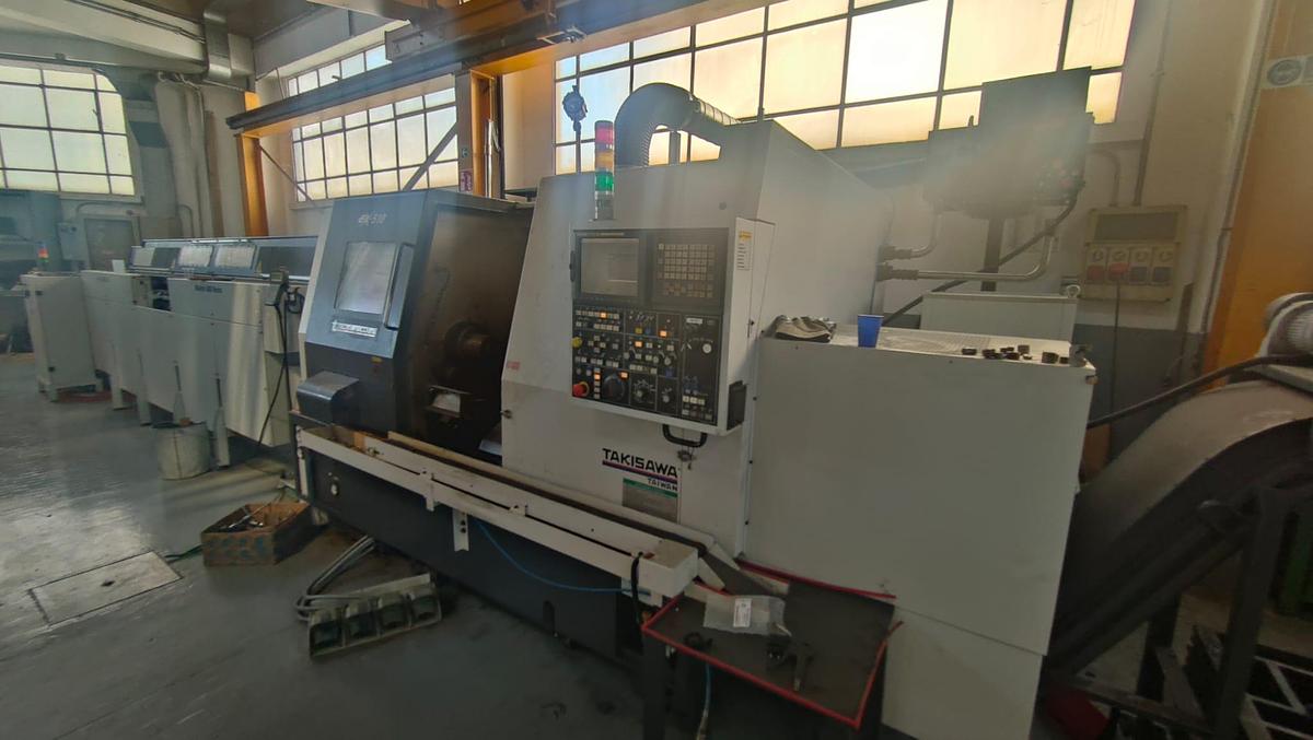 Usato 2005 TORNIO TAKISAWA mod.EX 510 + CARICATORE IEMCA