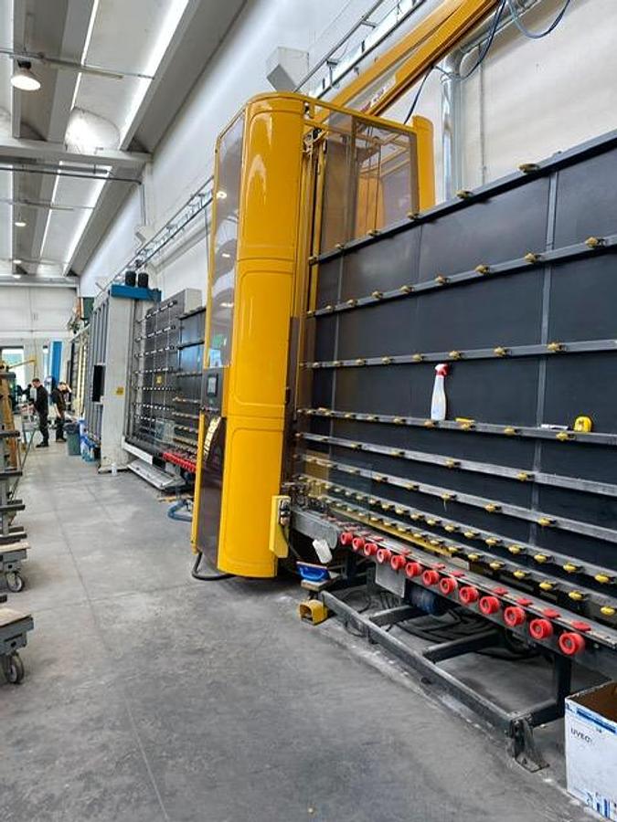 Used 2009 FOREL Insulating Glass Production Line – 2016 GFPM Automatic Spacer Frame Bender