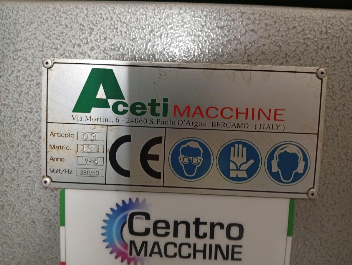 Used 1996 VINEGAR CHAMFERING MACHINE