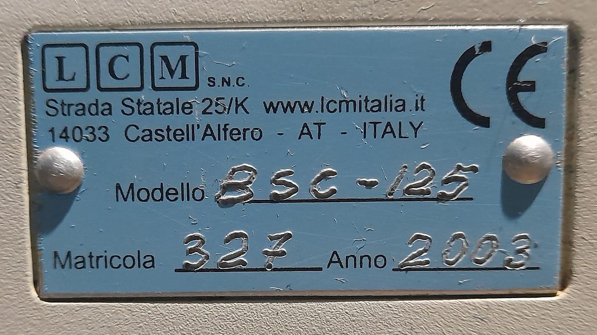 Used 2003 LCM 4th and 5th axis table mod.BSC-125