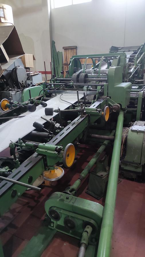 Used Sack line W&H AEK1140 Tuber+Kochsiek Bottomer K66+Icoma Palletizer