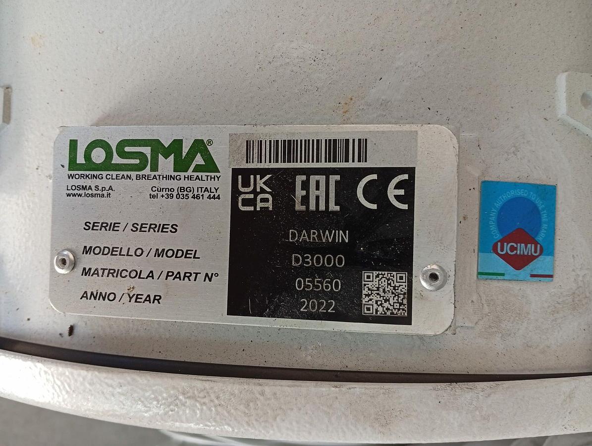 Used 2022 LOSMA EXTRACTOR model. DARWIN D 3000