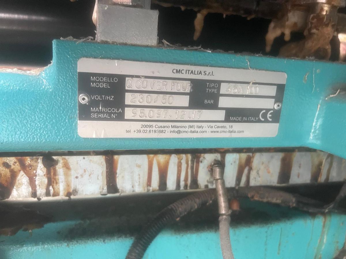 Used CMC Italia Q Cover Four – Semi-Automatic Hard Cover Making Machine