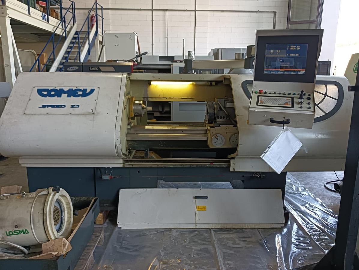 Used 2005 SELF-LEARNING LATHE COMEV mod. SPEED 21