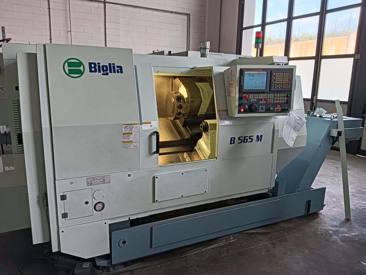 Used 2008 BIGLIA lathe mod. B565/M