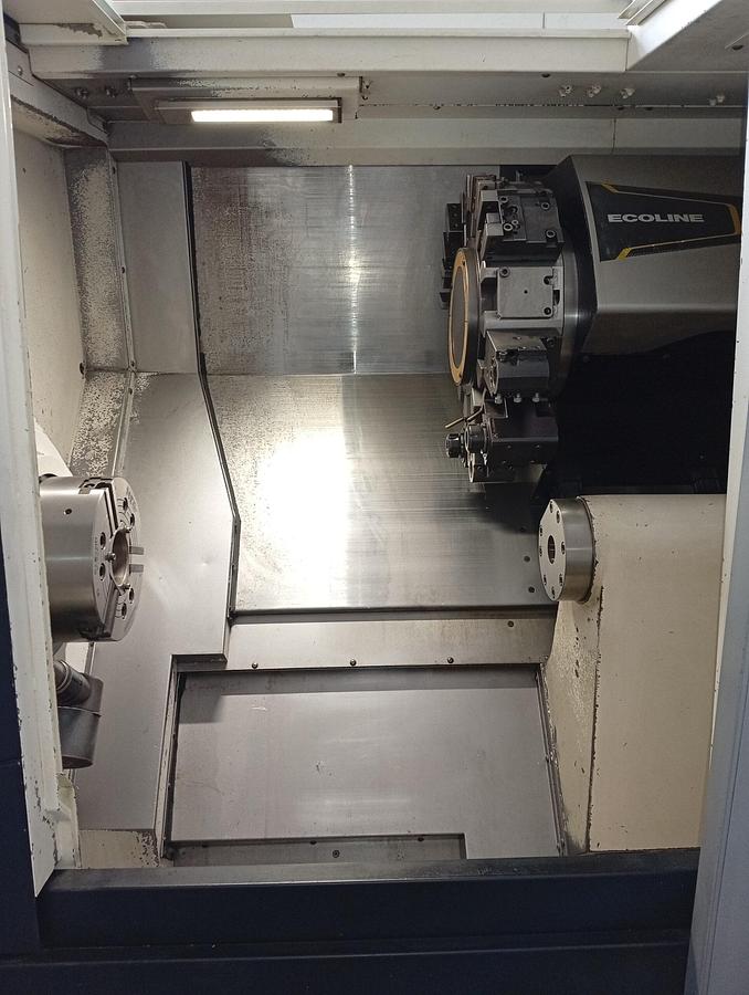 Used 2015 DMG MORI CNC lathe mod.ecoTURN 450M V3