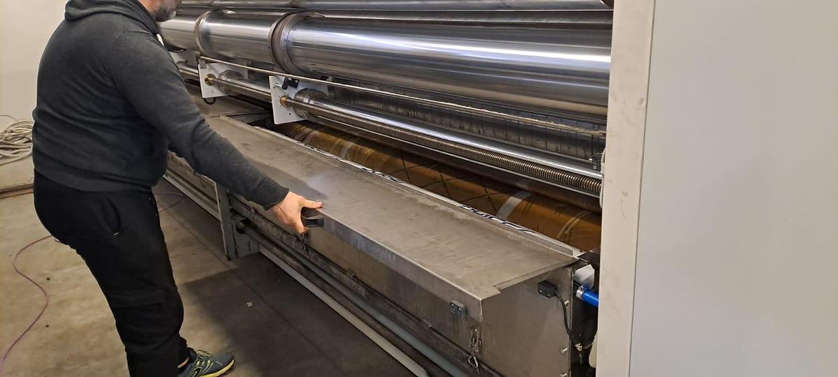 Refurbished Printer Slotter Bendazzoli 4800 CE - Printer Slotter for Corrugated Cardboard Packaging