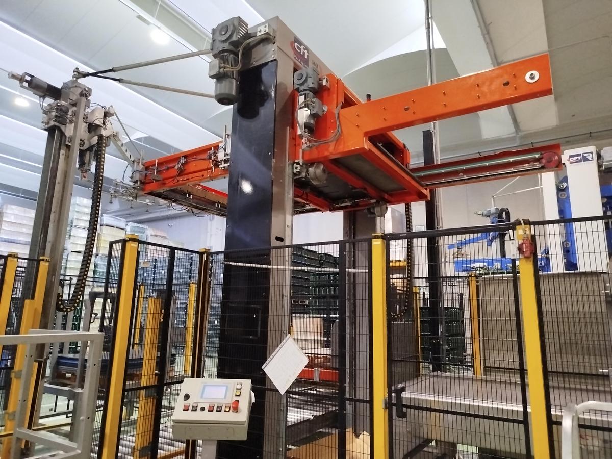 Used 2008 CFT SIMA AUTOMATIC LOW-LEVEL Depalletizer