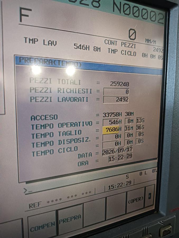 Used 2006 TAKISAWA LATHE mod.EX 110