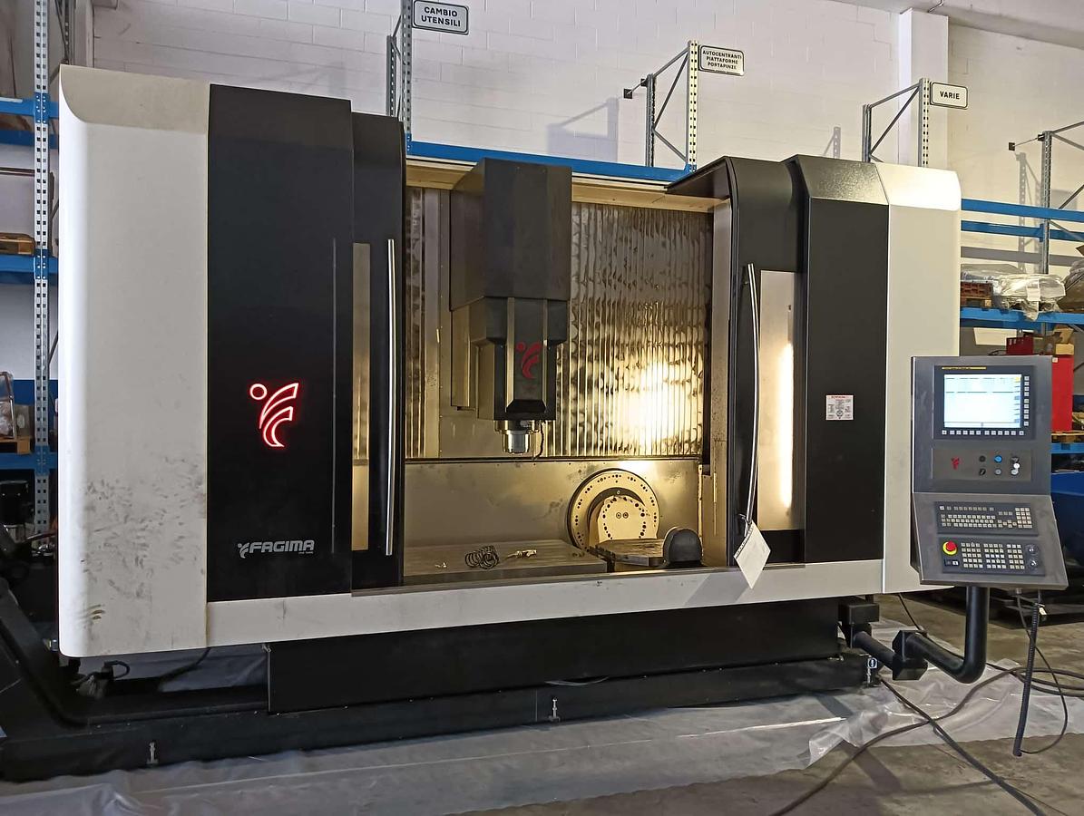 Used 2018 MOBILE COLUMN MILLING MACHINE 4+1 AXES FAGIMA model.JAZZ L