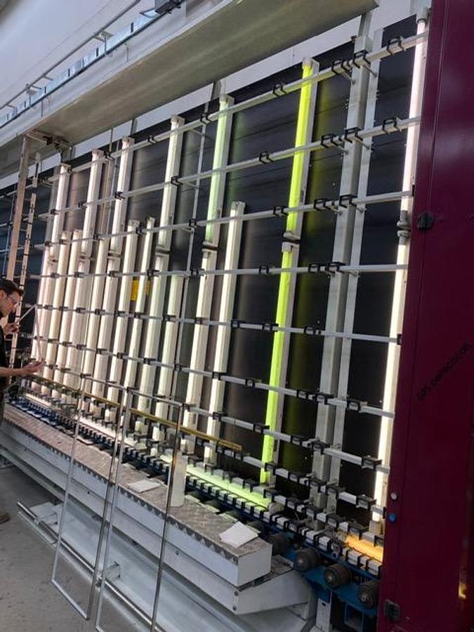 Used 2009 FOREL Insulating Glass Production Line – 2016 GFPM Automatic Spacer Frame Bender