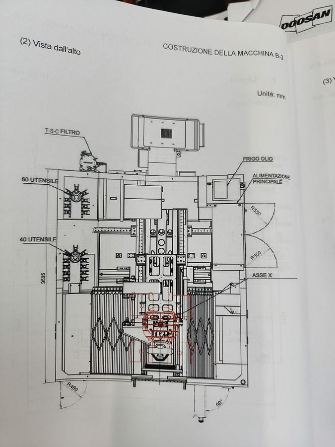Usado CENTRO VERTICAL DOOSAN MOD. VC 630/5AX