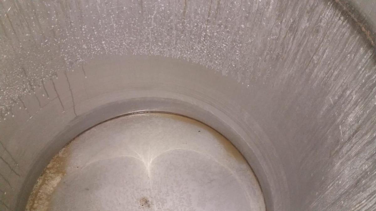 Used Stainless Steel Bain-Marie Tank, 1,000 kg Static Melting, Overhauled