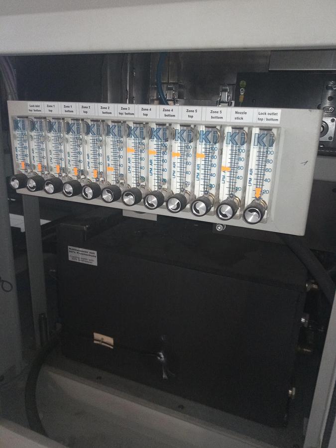 Used REHM Compact C2.1 Nitro 1.8 B Reflow Soldering Oven, 5 Heating Zones, Nitrogen/Air, 400 mm PCB Width