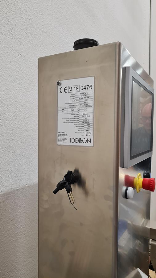 Used 2018 Ceia IDECON-Bitec WPM-L3500 Combined Metal Detector and Checkweigher System