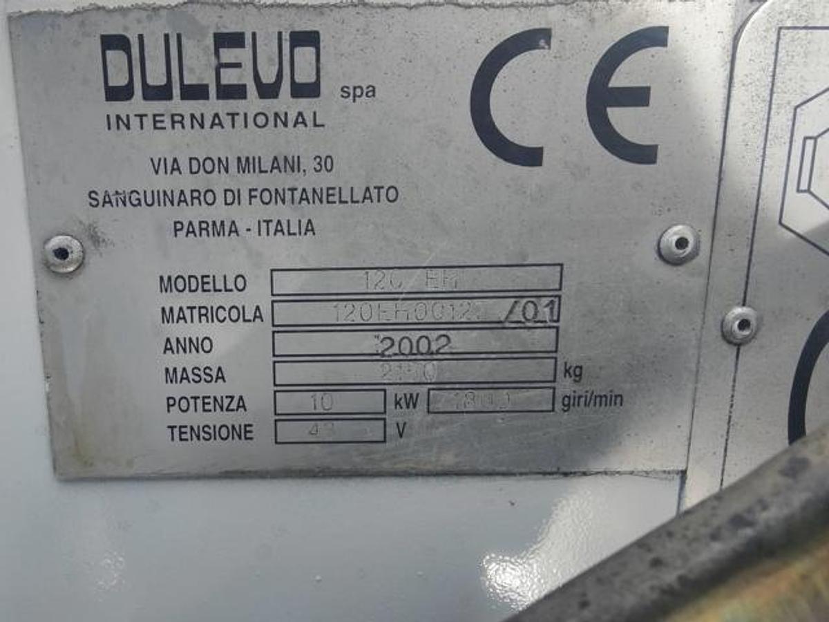 Used INDUSTRIAL FLOOR SCRUBBER DULEVO 120 EH ELECTRIC