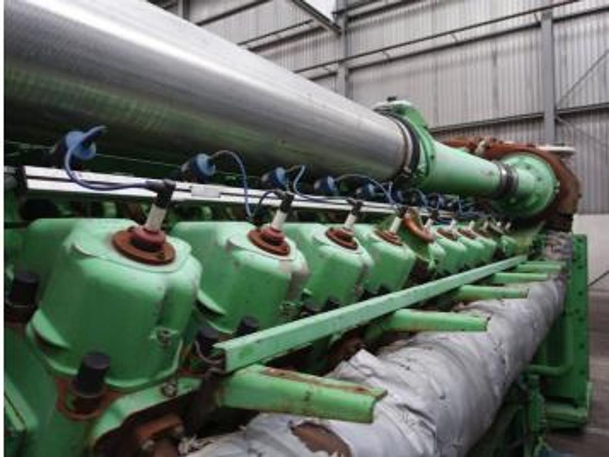 Used 2000 Jenbacher GE620 GSE 02 Gas Generator Set (2.8 MW)