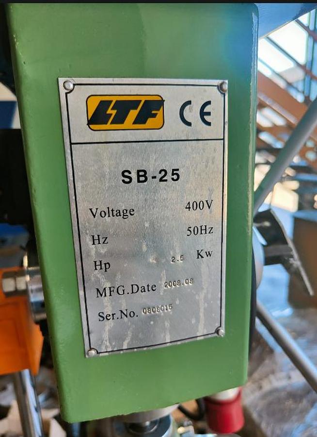 Used 2008 COLUMN DRILL LTF mod.SB-25