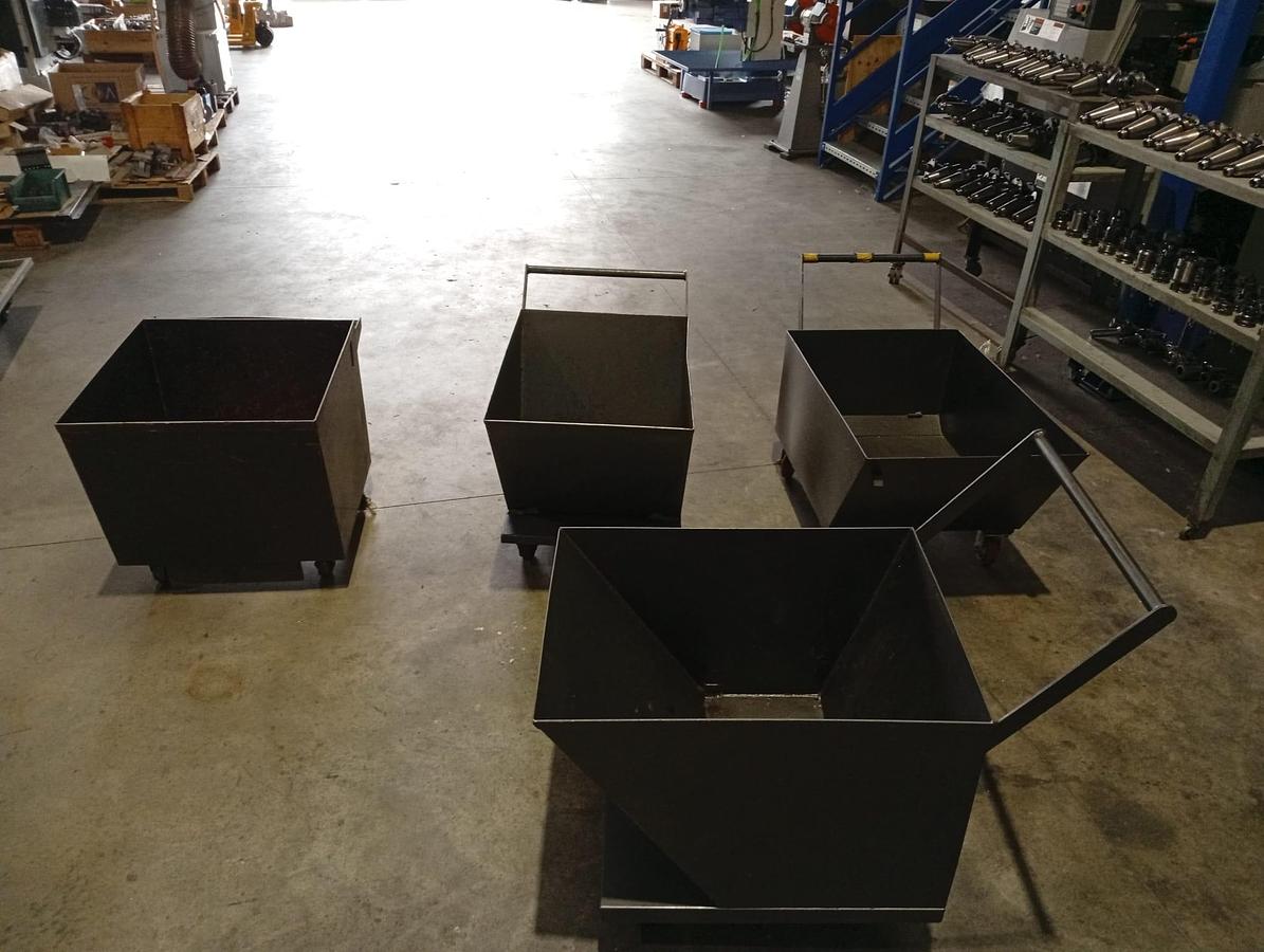 Used NO.04 DUST BINS FOR WASTE WOOD COLLECTION