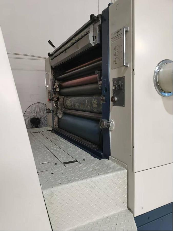 Used 1991 Komori  L540 Five colors sheet offset press Refurbished