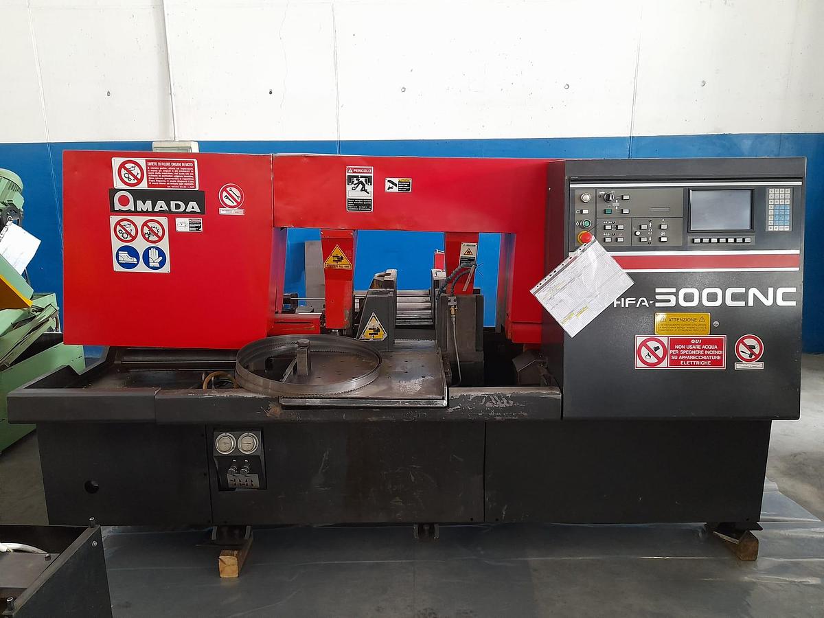 Scie à ruban AMADA modèle HFA-500CNC 2001