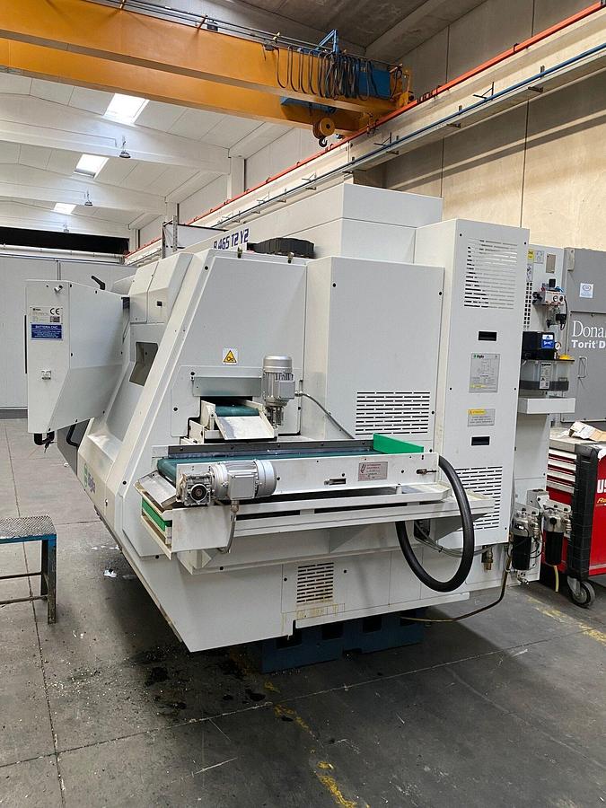 Used CNC LATHE BIGLIA VERSION WITH TWO MOTORIZED TURRETS, TWO Y-AXES, COUNTERHEAD AND TWO C-AXES