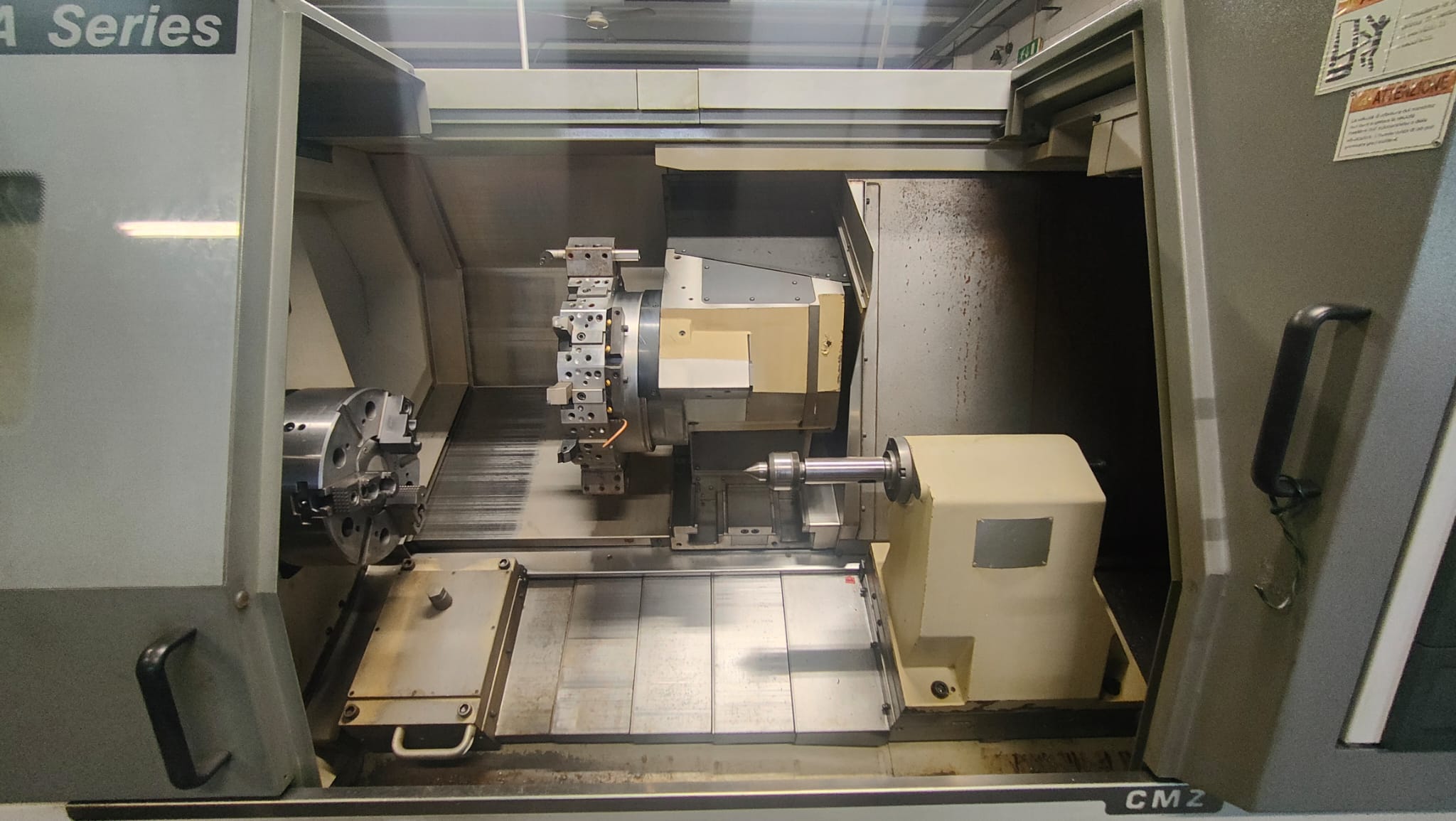 Used 2017 LATHE CMZ model.TA30 with Lunette