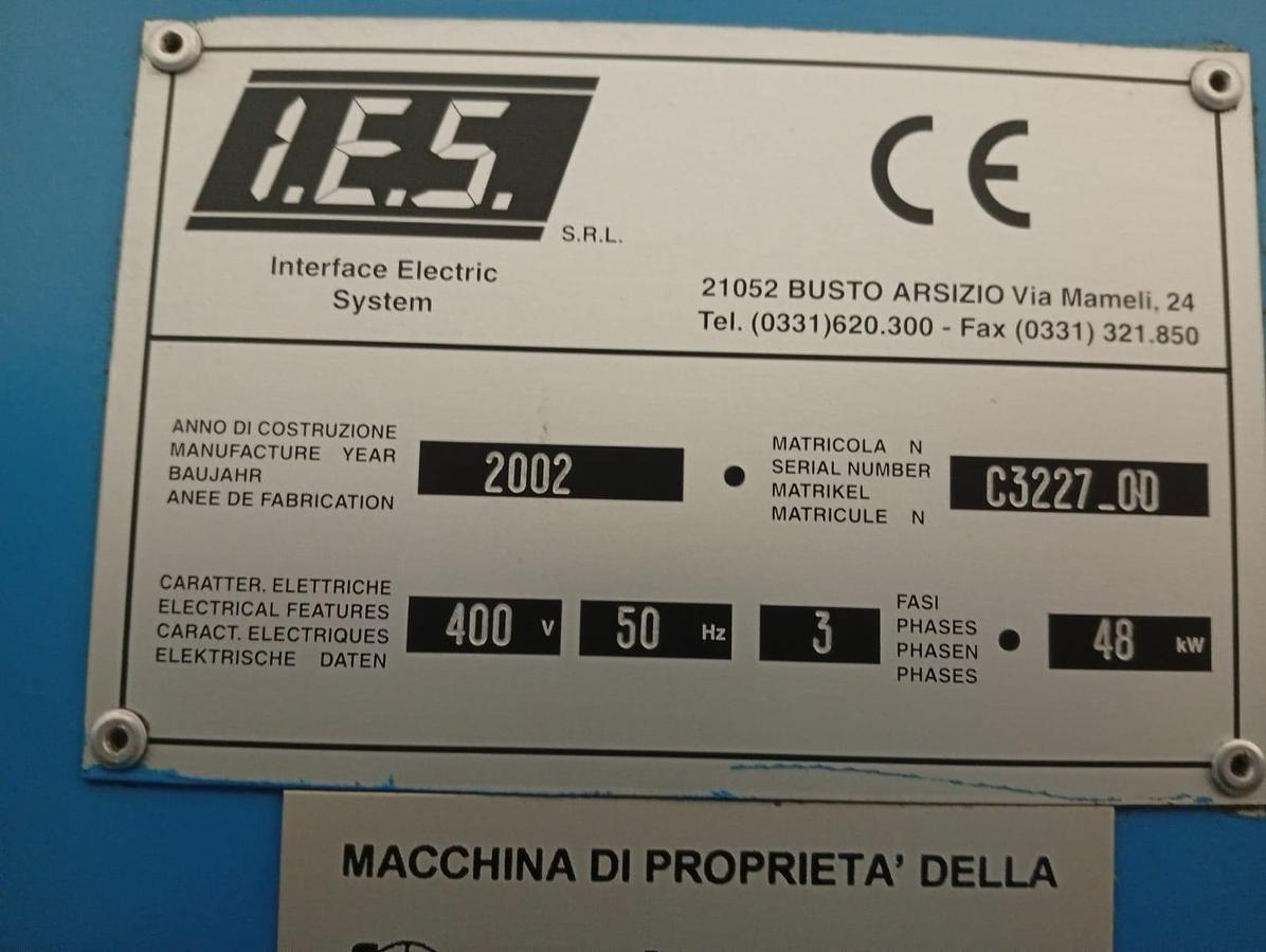 Used 2002 LATHE PARALLEL PBR mod.T35 SNCX3000