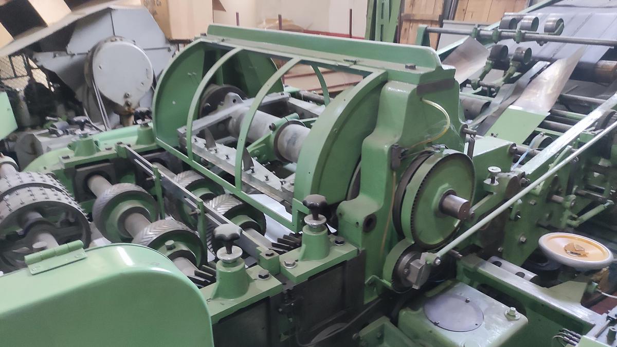 Used Sack line W&H AEK1140 Tuber+Kochsiek Bottomer K66+Icoma Palletizer