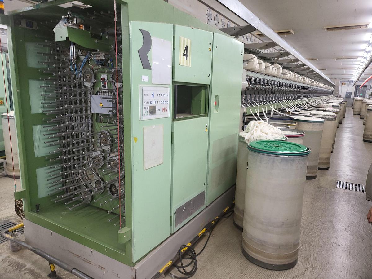 Used 2015 COTTON TRUTZSCHLER, RIETER, SCHLAFHORST OE SPINNING LINE