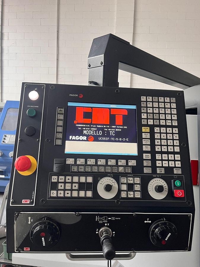 Used 2017 CMT TECHSERVICE SELF-TEACHING LATHE mod.URSUS TC600-2000