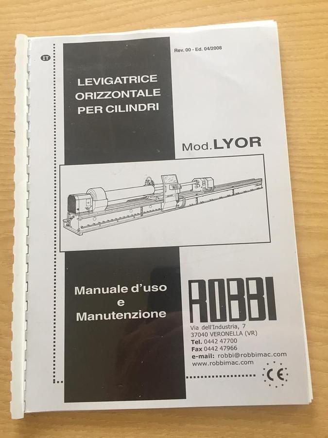 Used 2011 Lapping machine ROBBI LYOR 30-80