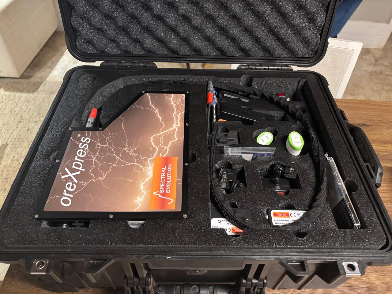 Used Spectral Evolution OreXpress SM-3500 Field Spectroradiometer System
